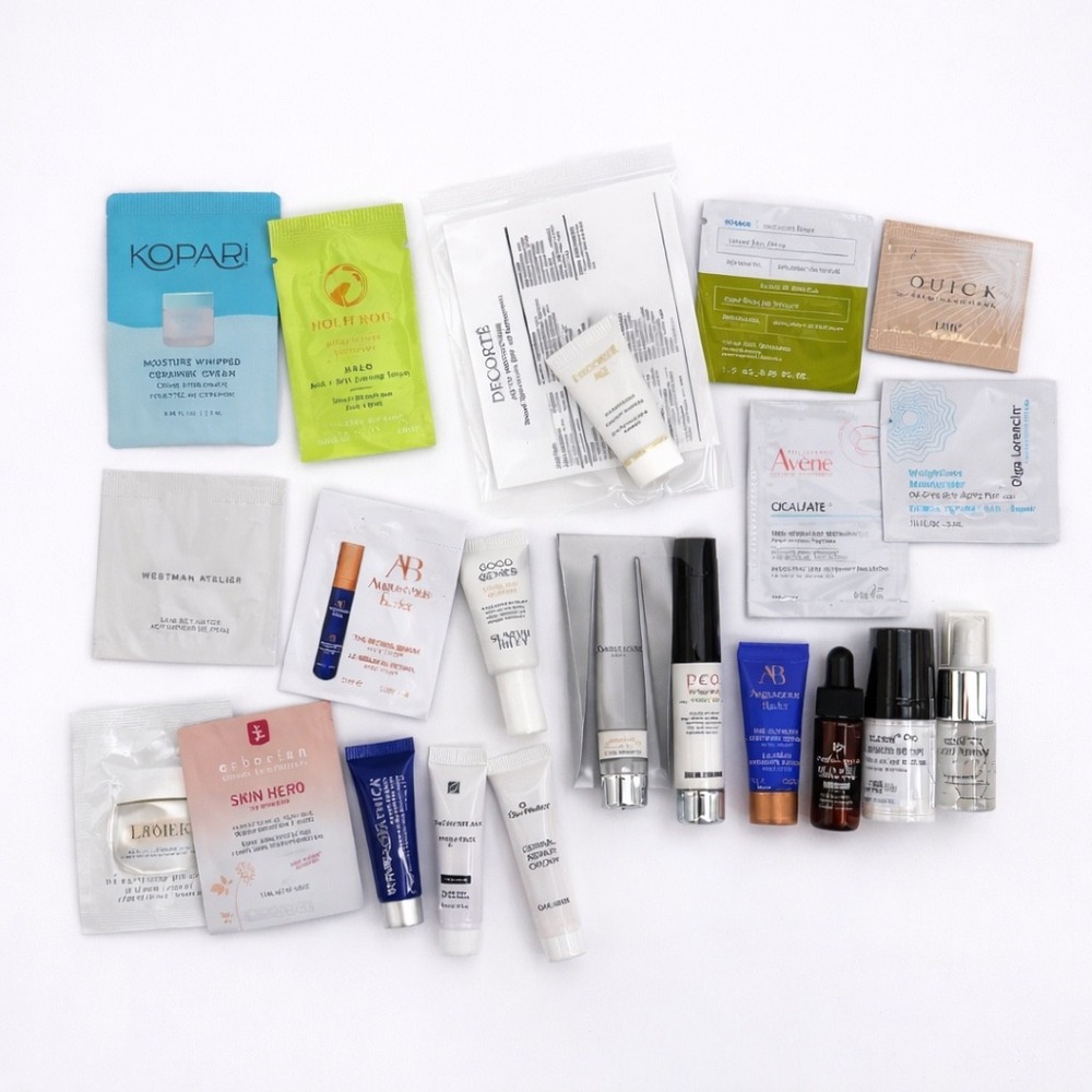 Luxury Skincare Sample Lot Sunday Riley Augustinus Bader La Mer SkinCeuticals 22